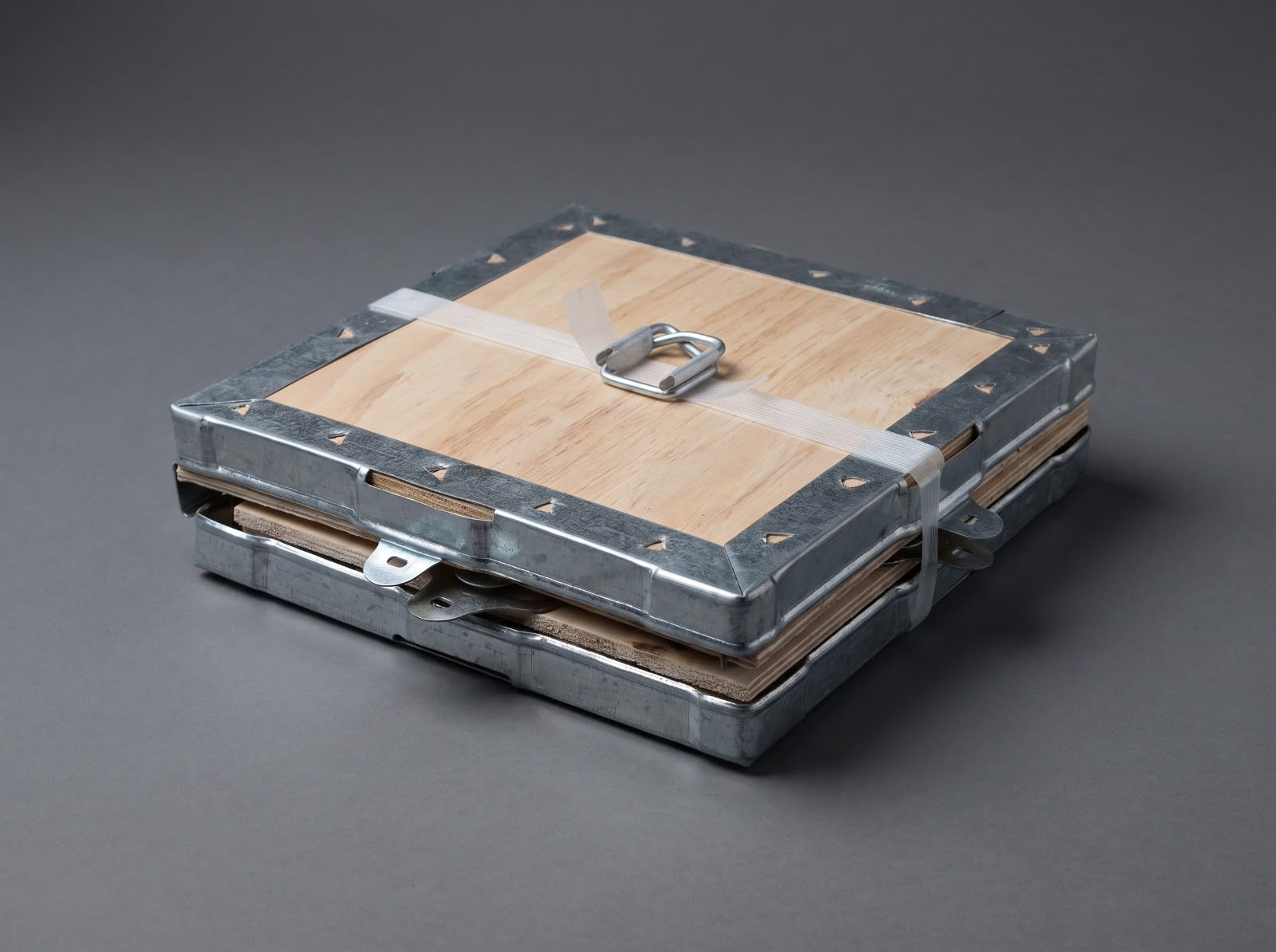 AfriPly flat pack plywood packaging design for reusable industrial equipment transport